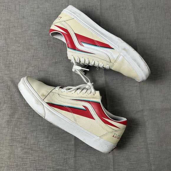 VANS Shoes David Bowie x Old Skool Aladdin Sane Mens Size 12 main image 7